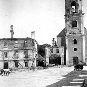 1945 Zerstörte Kirche